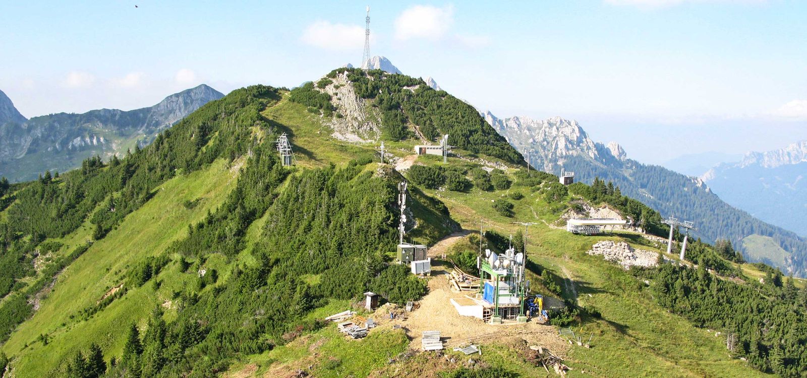 Gipfel Hahnenkamm Tirol | Baggerarbeiten